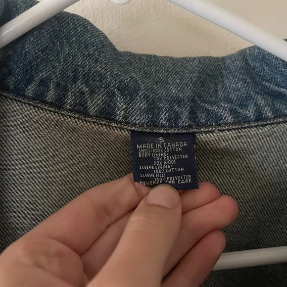 Vintage Harley Davidson womens Jeans Jacket Size S - rare vintage find - Picture 6 of 12